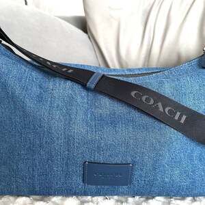 Coach Finn Crossbody Bag in Denim Deep Blue CBI75